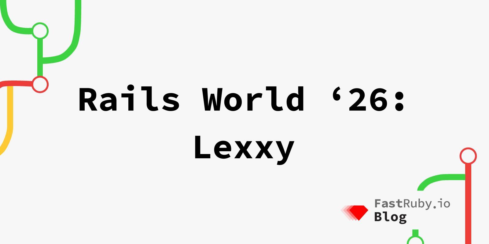 Rails World '26: Lexxy for Action Text